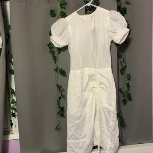 White dress